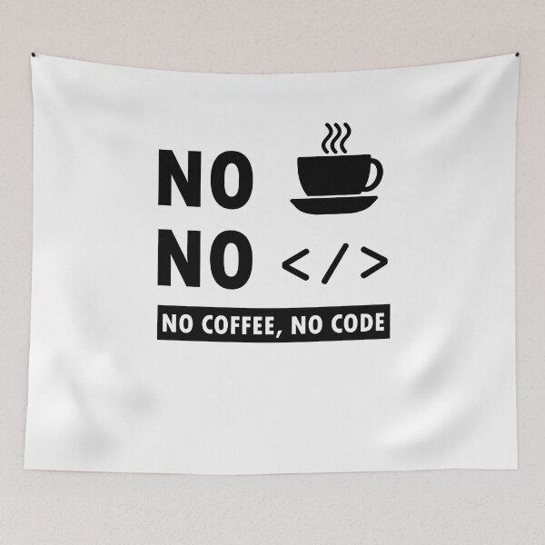 Item preview, No Coffee No Code Programmer Gift Hacker designed and sold by LeMuesch.