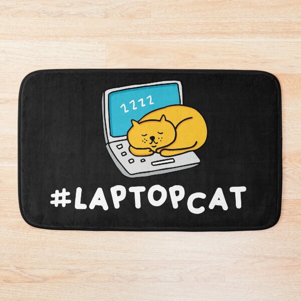 Item preview, laptop cat designed and sold by happysketchy.