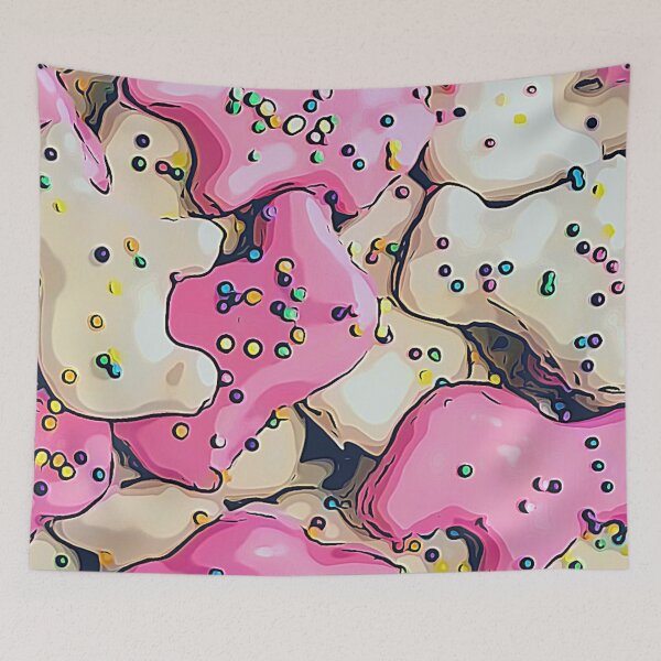 Artikelvorschau, Frosted Animal Cookie Pattern entworfen und verkauft von The Masked Designer.