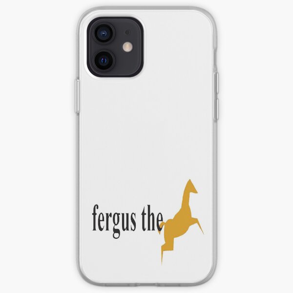 Fergus The Horse iPhone Soft Case