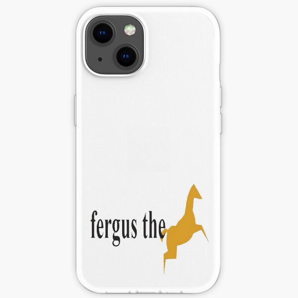 Fergus The Horse iPhone Soft Case