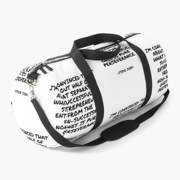 Item preview, Steve Jobs - I’m convinced that about half of what separates successful entrepreneurs from the  non-successful ones is pure perseverance. designed and sold by appleofyoureye.
