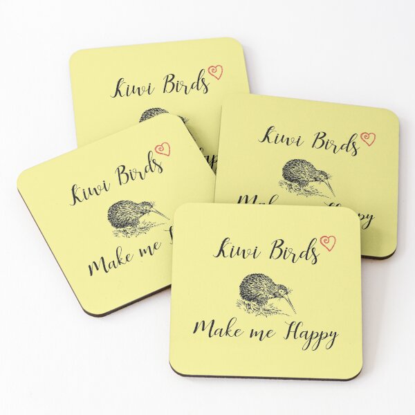 Item preview, Kiwi Birds Make Me Happy designed and sold by Sugar-Magnolia.