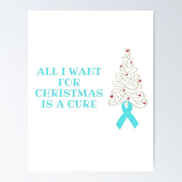 Item preview, All I Want for Christmas is a Cure - Prostate Cancer designed and sold by Inspired2Live.