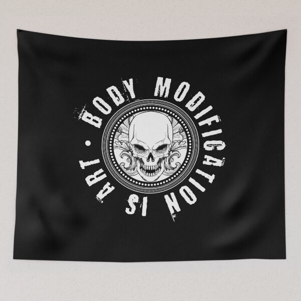 Item preview, Body Modification is Art Grudge Skull designed and sold by h44k0n.