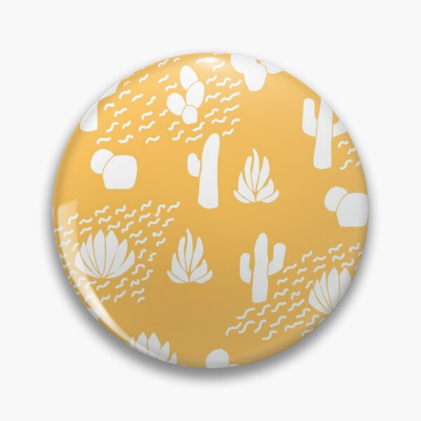 Item preview, Cacti in Bloom In Yellow designed and sold by RikoKaniko.