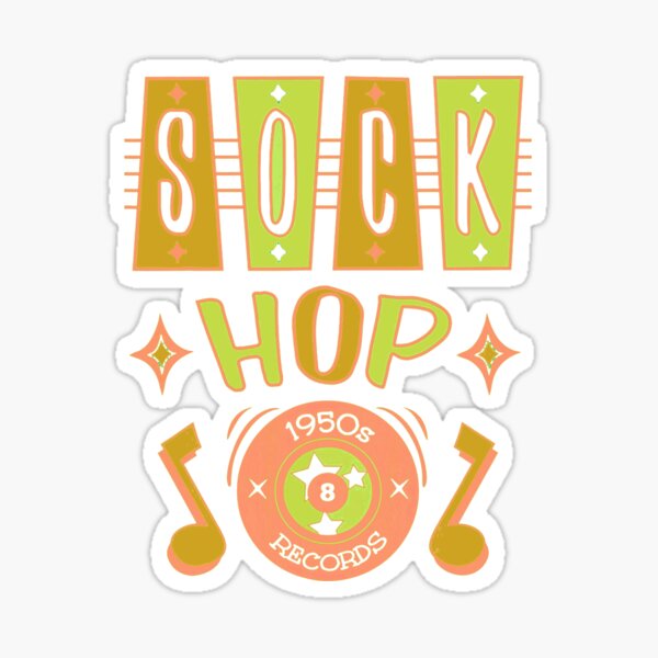 Musical Band Instruments And Vector Illustration Sticker
