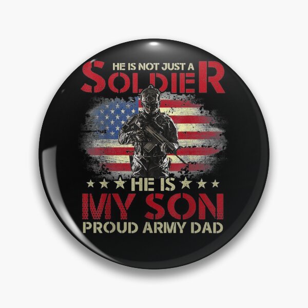 Artikelvorschau, Mein Sohn ist ein Soldat Proud Army Dad - Militärhemd Geschenke entworfen und verkauft von Littebabe.