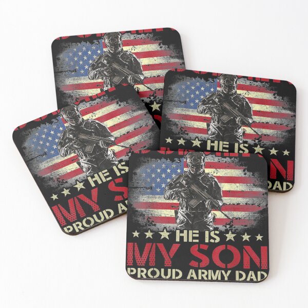 Item preview, My Son Is A Soldier Proud Army Dad - Military Shirt Gifts designed and sold by Littebabe.