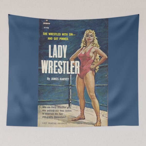Item preview, Lady Wrestler designed and sold by CtlAltDel.