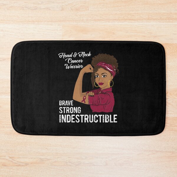 Item preview, Head and Neck Cancer Warrior Indestructible Awareness designed and sold by ZNOVANNA.