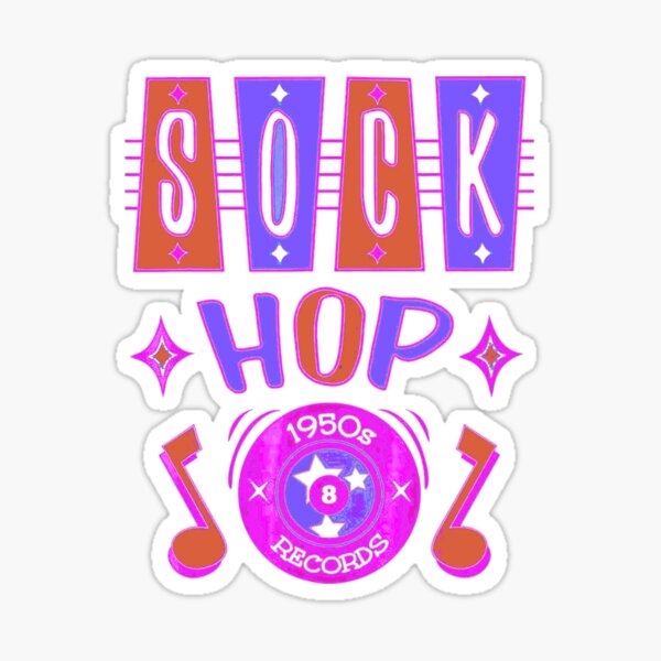 Musical Band Instruments And Vector Illustration Sticker
