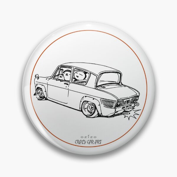 Item preview, Crazy Car Art 0101 designed and sold by ozizo.