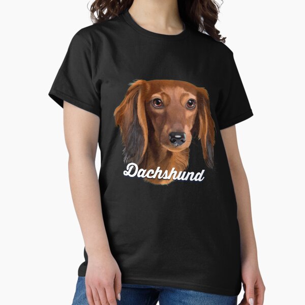 Item preview,  Brown Dachshund Teary-eyes Dog Gifts designed and sold by Barnissim.