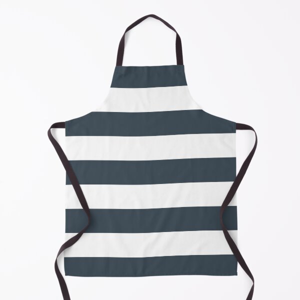 Item preview, Medium CHARCOAL GREY and WHITE Horizontal STRIPES designed and sold by RachelMacht.