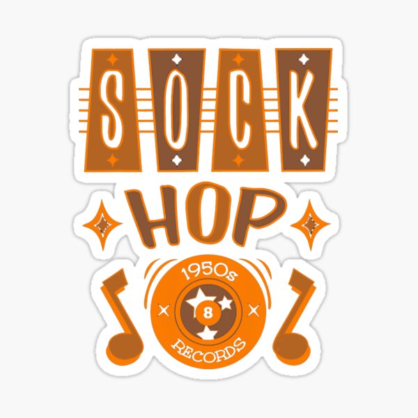 Musical Band Instruments And Vector Illustration Sticker