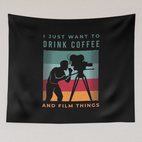 Item preview, Filmmaker Costume for a Coffee Loving Film Editor designed and sold by AlleyField.