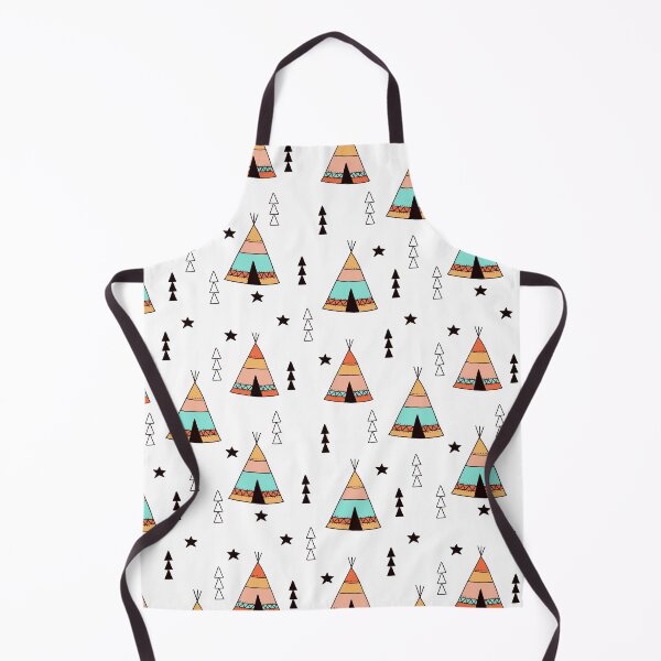 Item preview, Cute tipi pattern designed and sold by JokeGysen.