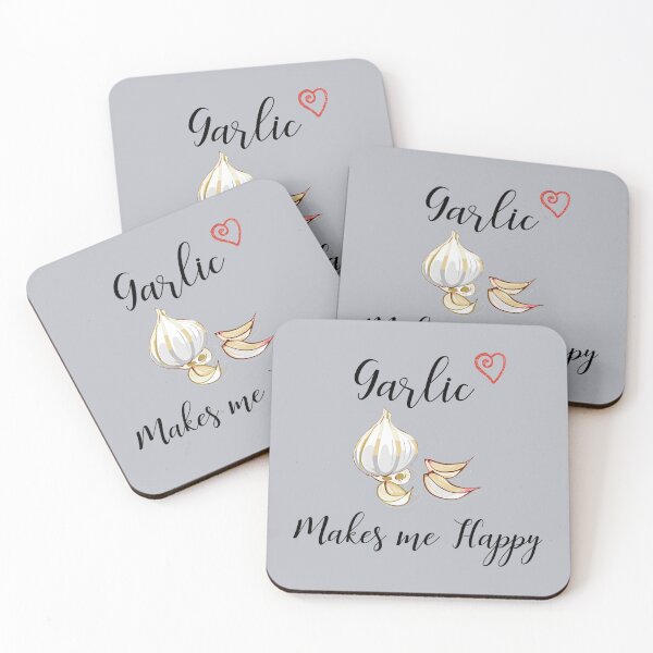 Item preview, Garlic Makes Me Happy designed and sold by Sugar-Magnolia.
