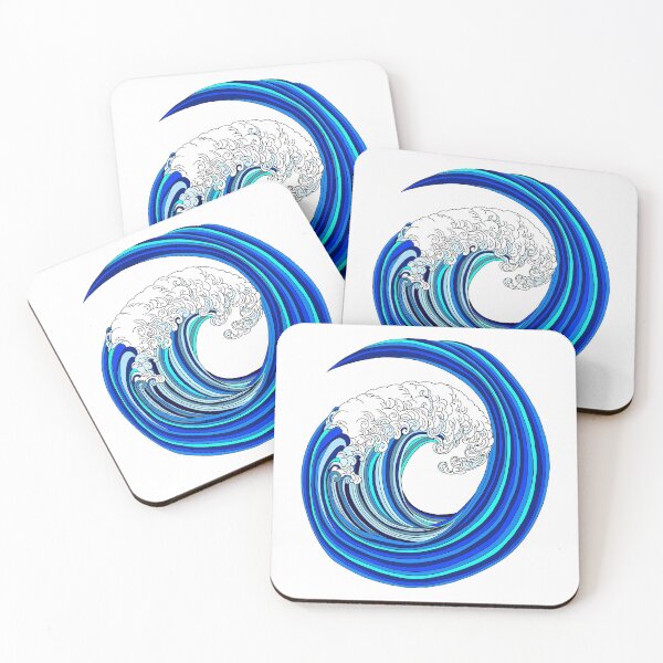 Item preview, Japanese Wave Hokusai Art designed and sold by shtem.