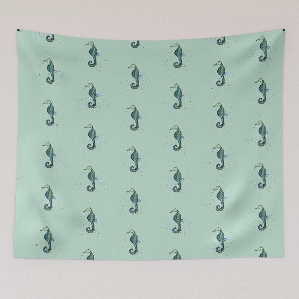 Item preview, Seahorse  designed and sold by Kindra | Pencil & Pigment.