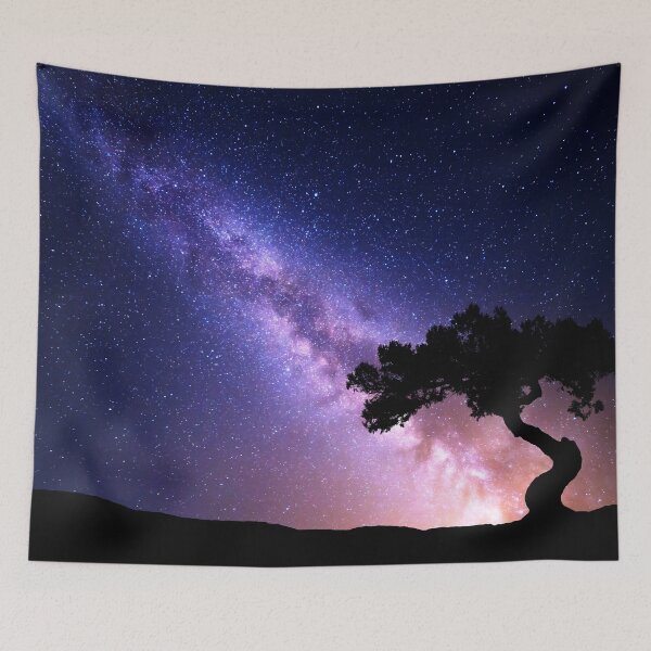 Item preview, Milky way nebula view designed and sold by More than Myriad.