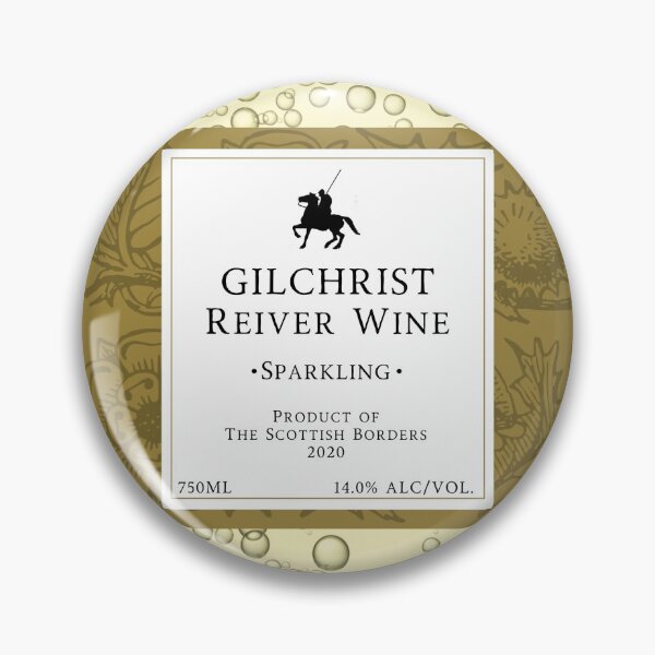 Artikelvorschau, GILCHRIST Sparkling Wine Label | Border Reivers entworfen und verkauft von yourscotborders.
