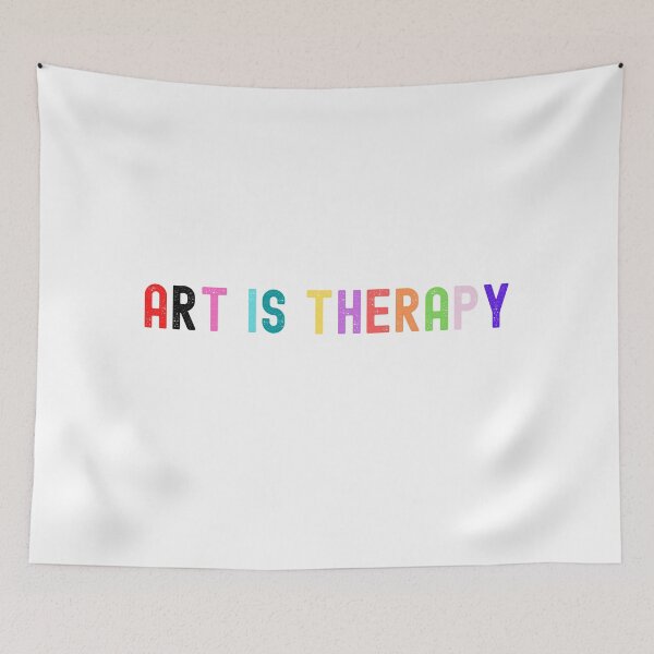 Item preview, art is therapy designed and sold by FourNuns.