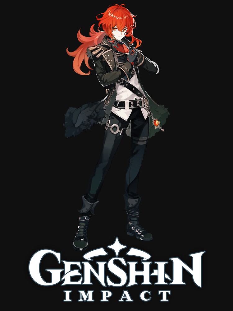 genshin diluc shirt