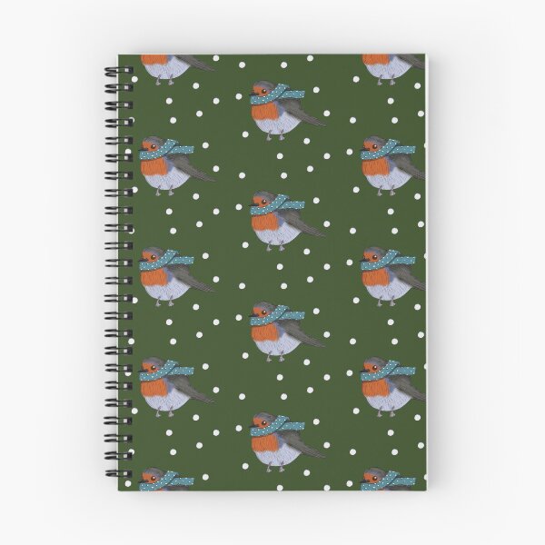 Item preview, Snowy Winter Bird Green designed and sold by Annelizard.