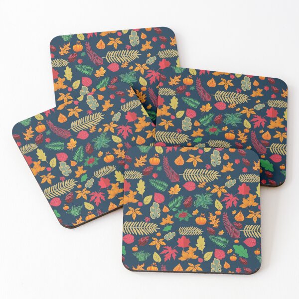 Item preview,  Autumn Lovely & Cute Elements on Dark Background designed and sold by Gifty-Designs.