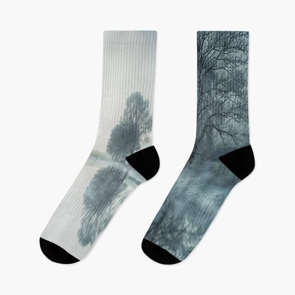 Item preview, winter beauty  frozen lake landscape  designed and sold by nature scenerys.