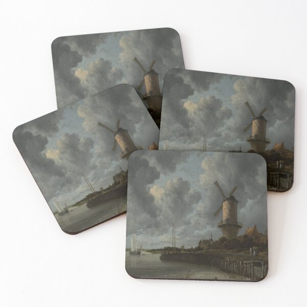 Item preview, Tower Mill at Wijk bij Duurstede, Netherlands-Jacob van Ruisdael designed and sold by LexBauer.