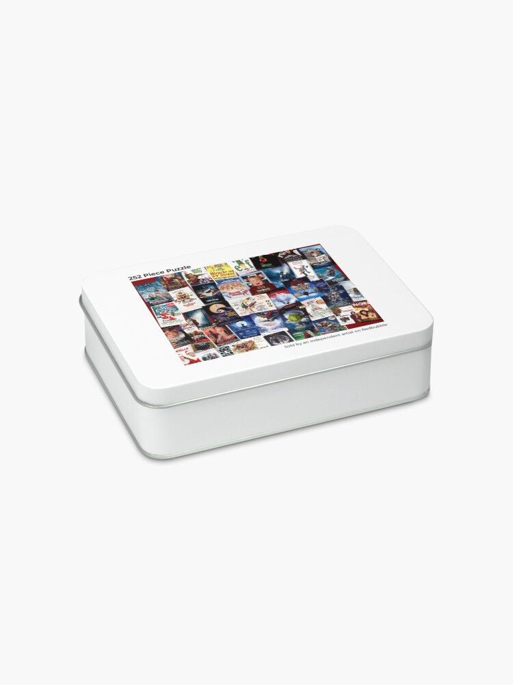 Alternate view of Christmas Film Collage Jigsaw Puzzle