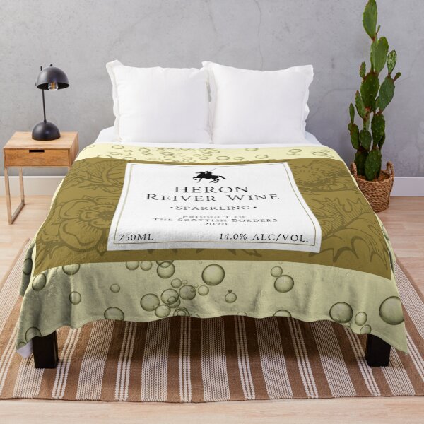 Item preview, HERON Sparkling Wine Label | Border Reivers designed and sold by yourscotborders.