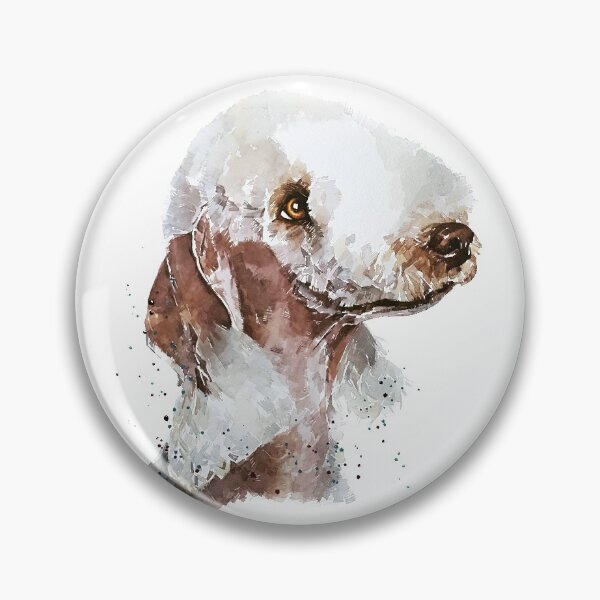 Item preview, Bedlington Terrier designed and sold by EdsWatercolours.