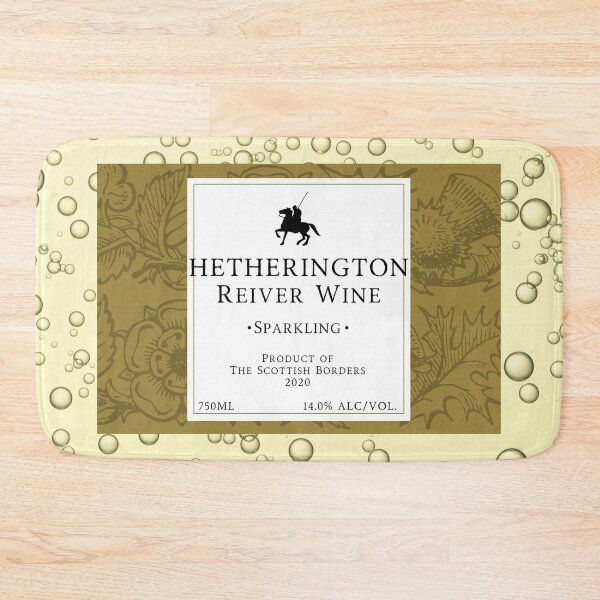 Artikelvorschau, HETHERINGTON Sparkling Wine Label | Border Reivers entworfen und verkauft von yourscotborders.