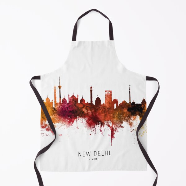 Item preview, New Delhi India Skyline designed and sold by ArtPrints.