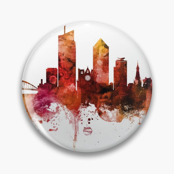 Item preview, Lyon France Skyline designed and sold by ArtPrints.
