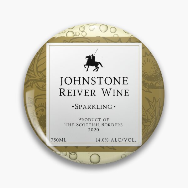 Item preview, JOHNSTONE Sparkling Wine Label | Border Reivers designed and sold by yourscotborders.