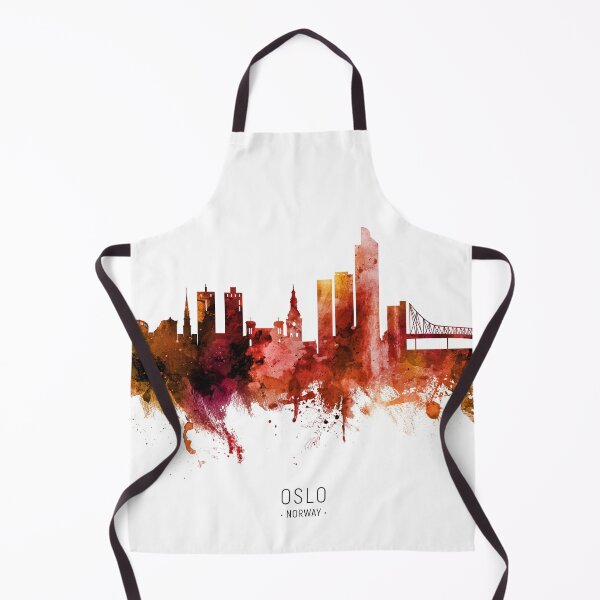 Item preview, Oslo Norway Skyline designed and sold by ArtPrints.