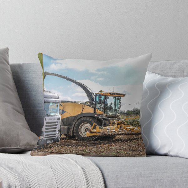 Item preview, New Holland Forage Harvester and Scania Lorry designed and sold by AgriPhotoUK.