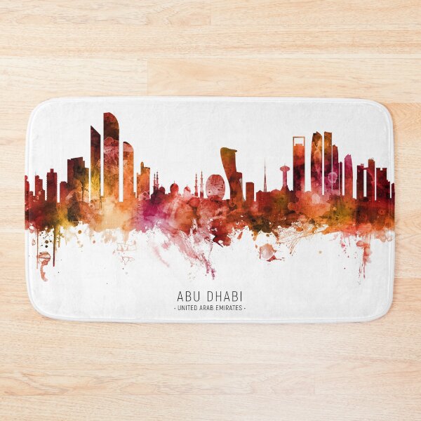 Item preview, Abu Dhabi Skyline designed and sold by ArtPrints.