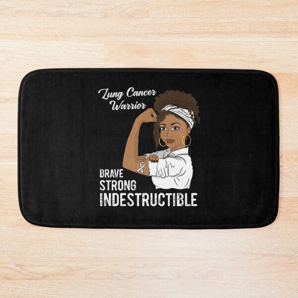 Item preview, Lung Cancer Warrior Indestructible Survivor Awareness designed and sold by ZNOVANNA.