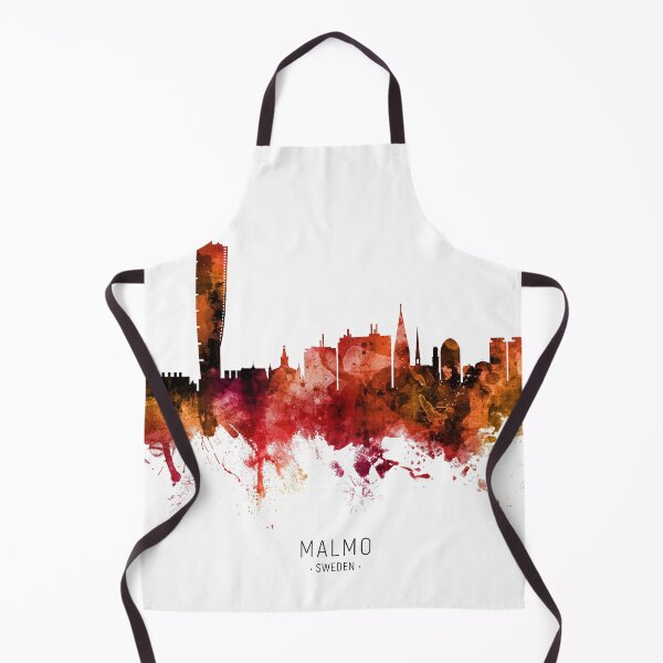 Item preview, Malmo Sweden Skyline designed and sold by ArtPrints.