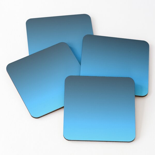 Item preview,  Gradient blue aqua black designed and sold by SpicyCherrys.