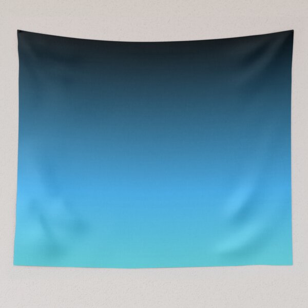 Item preview,  Gradient blue aqua black designed and sold by SpicyCherrys.