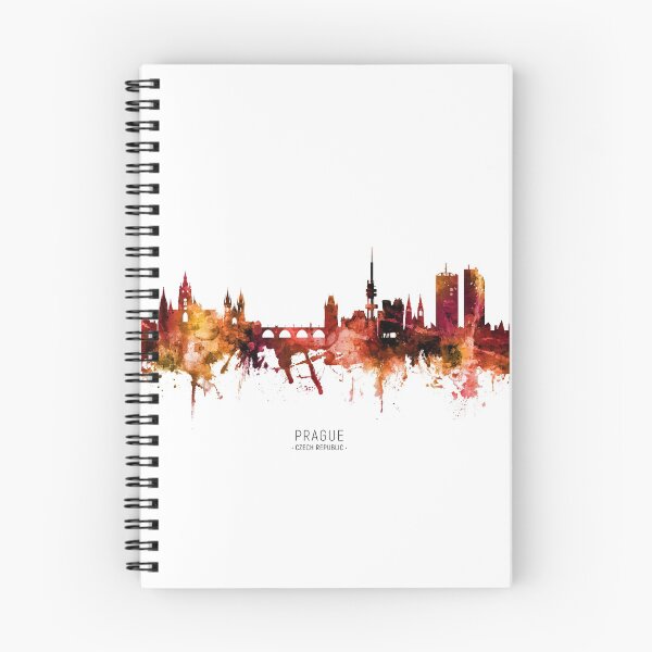 Artikelvorschau, Prague (Praha) Czech Republic Skyline entworfen und verkauft von ArtPrints.