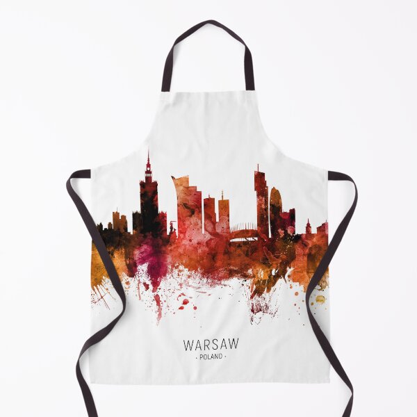Item preview, Warsaw Poland Skyline designed and sold by ArtPrints.