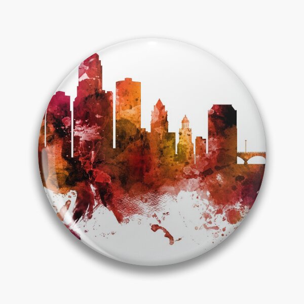 Item preview, Des Moines Iowa Skyline designed and sold by ArtPrints.